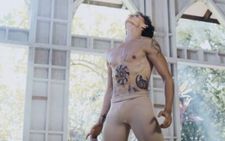 Sergei Polunin on one of his tattoos: "The rain, actually, it wasn't tears. It was supposed to be rain washes the memories away."